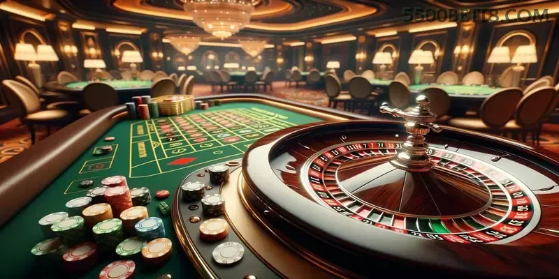 Imagem promocional do login da 5500bet
